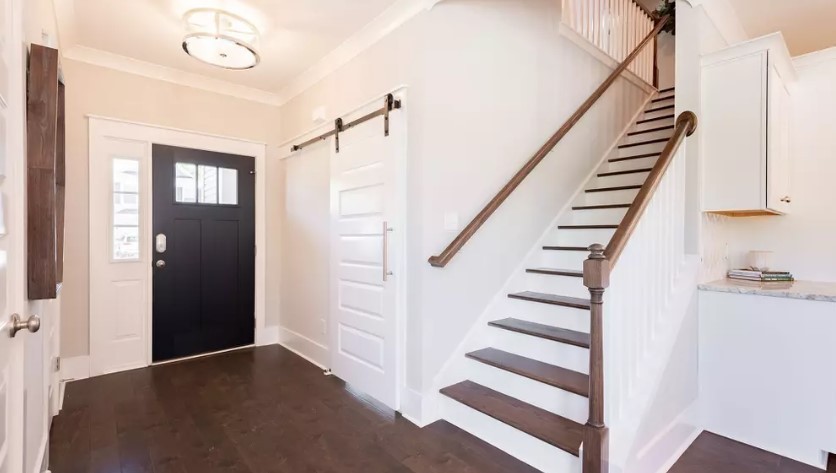 710 Conifer Dr Spring Hill Spring Hill, TN 37174 - Photo 2 of 22 a view of entryway and hall with wooden floor