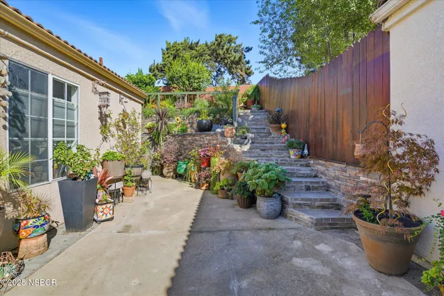 a view of a corridor