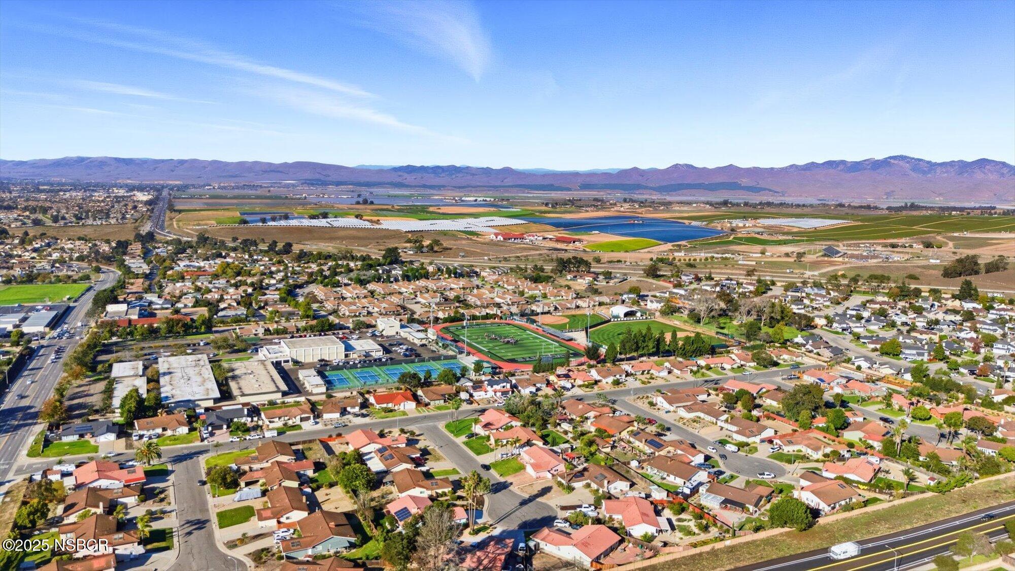 4300 Ridgecrest Street Santa Maria, CA 93455 - Photo 39 of 40 an aerial view of residential house and an outdoor space