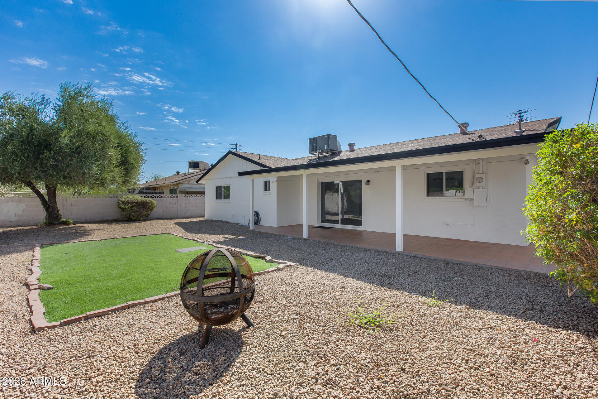8544 East Osborn Road Scottsdale, AZ 85251 - Photo 15 of 21 Turf in Backyard
