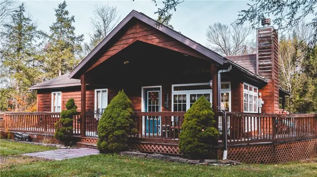 front view of a house