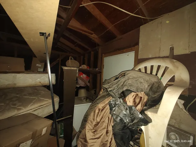 a view of a small space