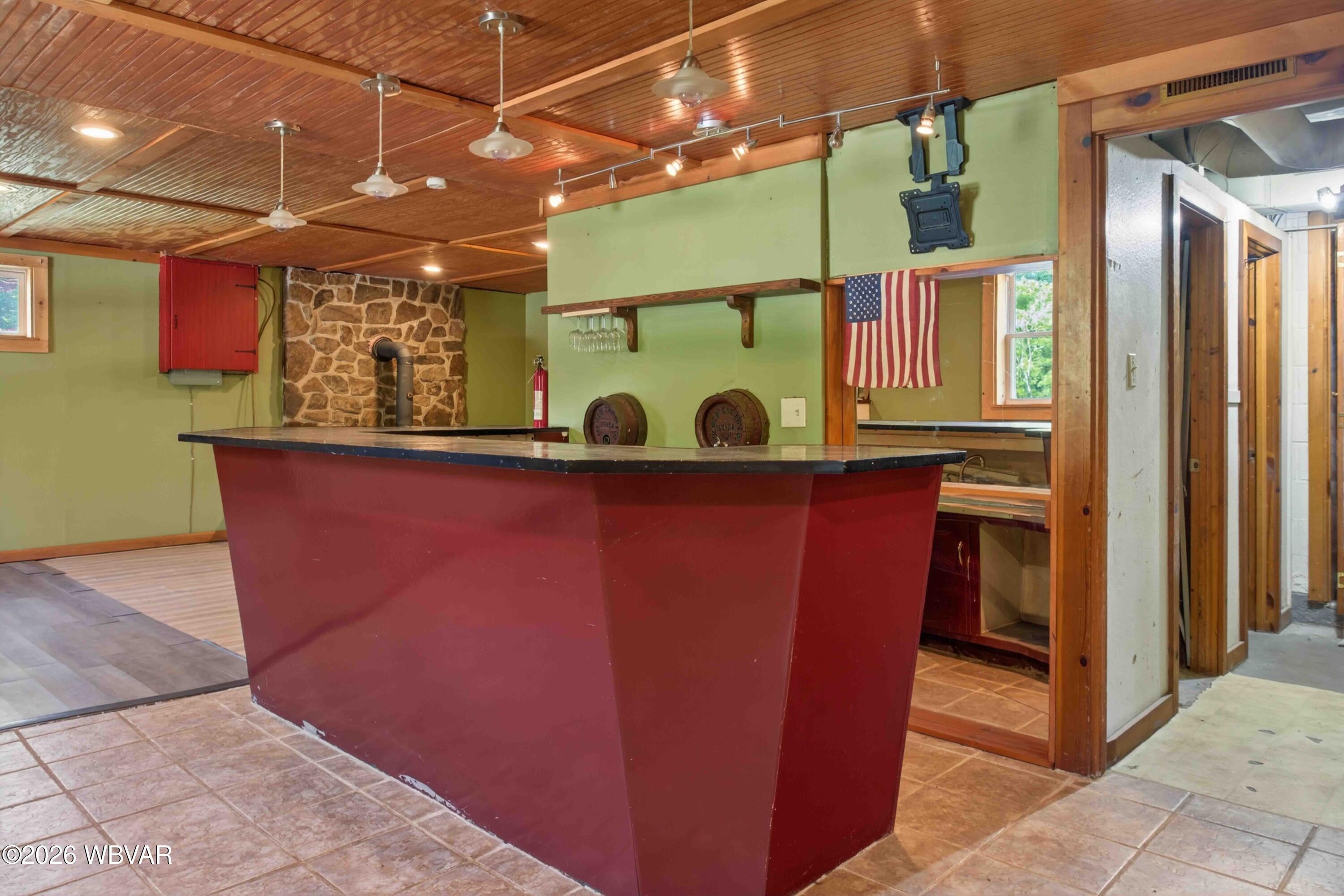 1050 Renovo Road Mill Hall, PA 17751 - Photo 27 of 63 Basement bar
