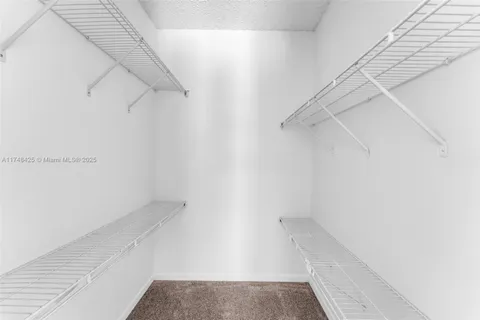 a view of walk in closet