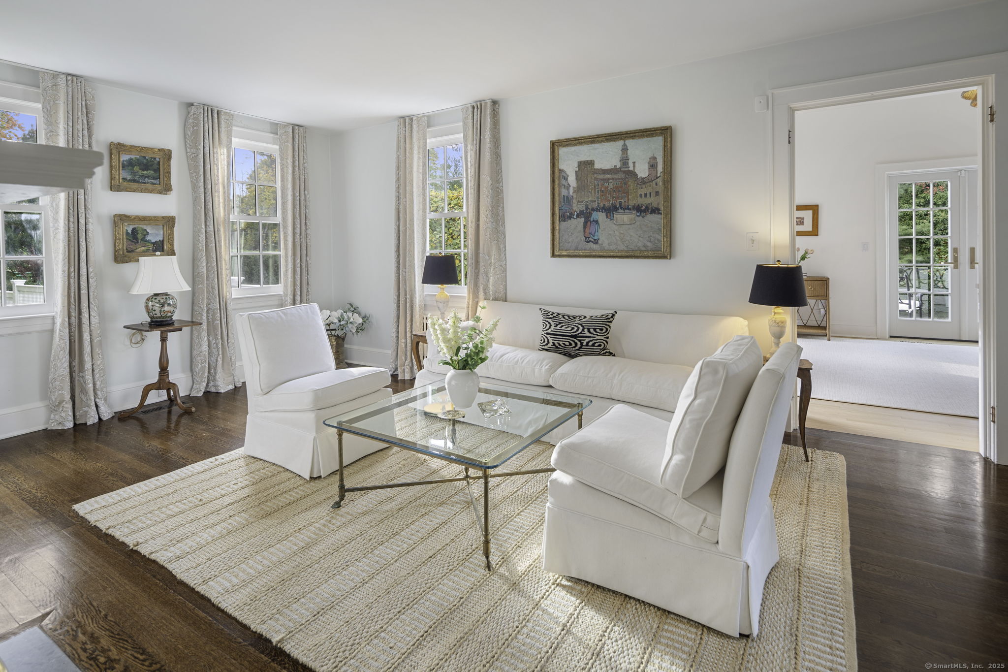 1 Flicker Lane Norwalk, CT 06853 - Photo 6 of 39 a living room with furniture and wooden floor