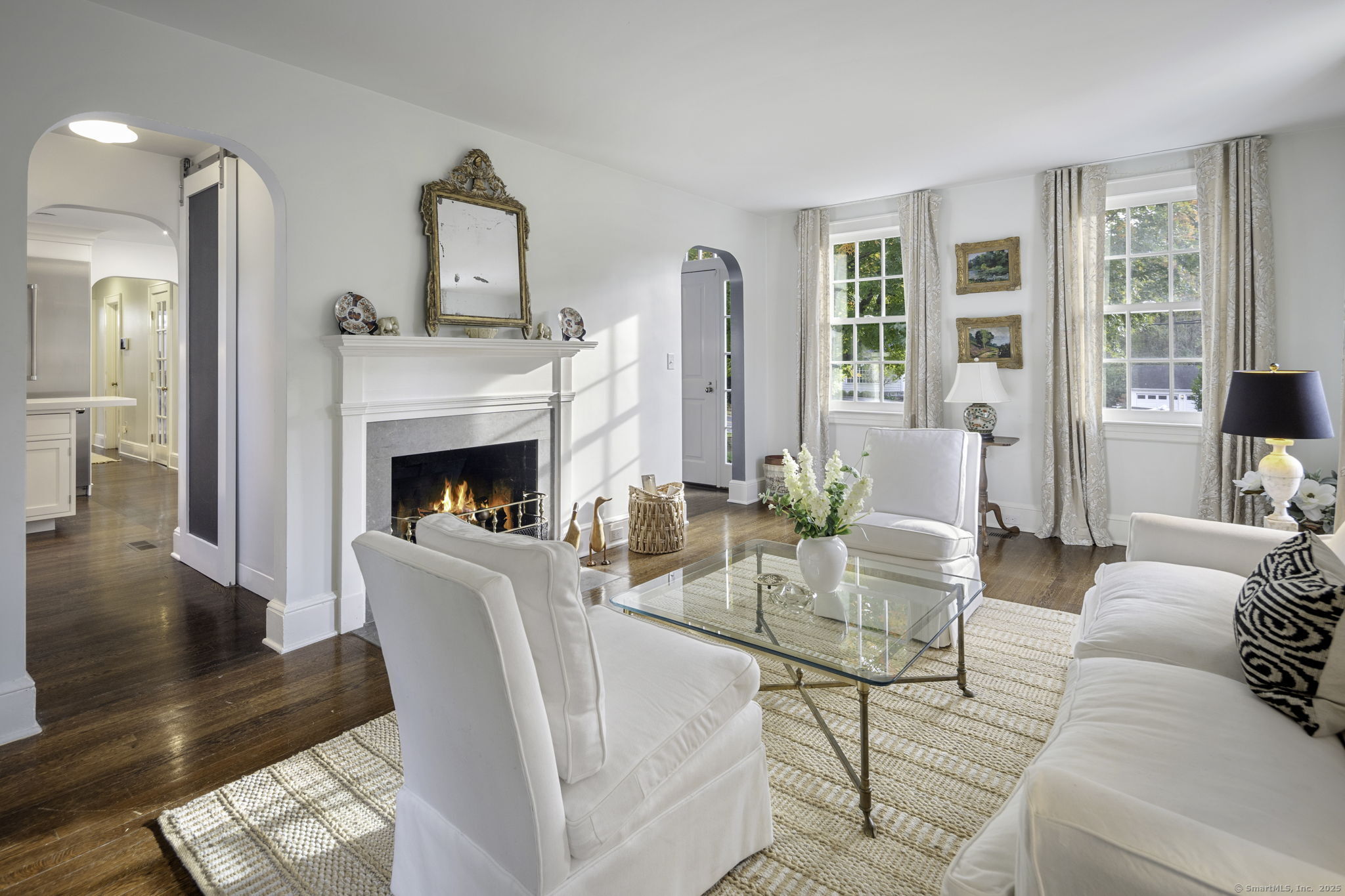 1 Flicker Lane Norwalk, CT 06853 - Photo 7 of 39 a living room with furniture fireplace and window