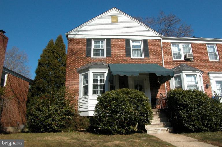 6461 Blenheim Road Baltimore, MD 21212 - Photo 1 of 20 a front view of a house with garden