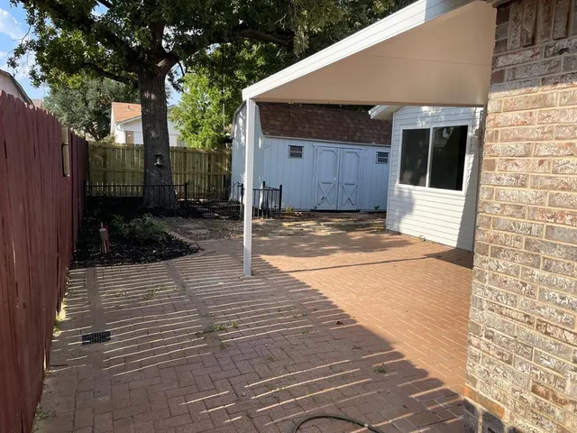 a view of front door