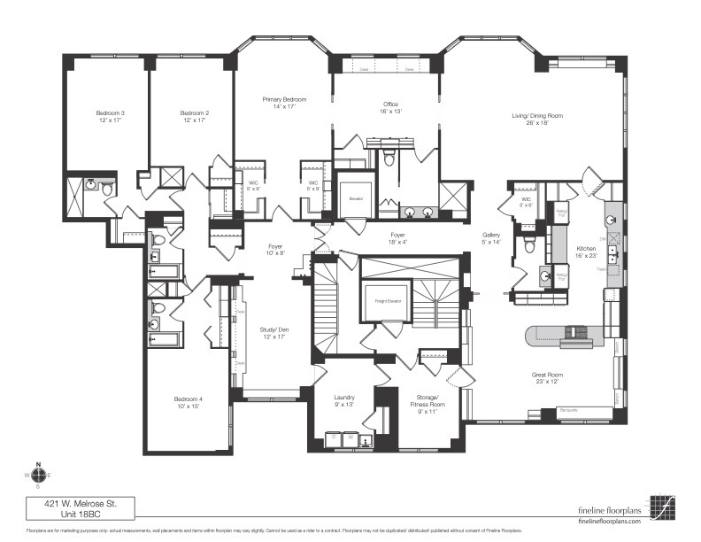 421 West Melrose Street, Unit 18BC Chicago, IL 60657 - Photo 29 of 29