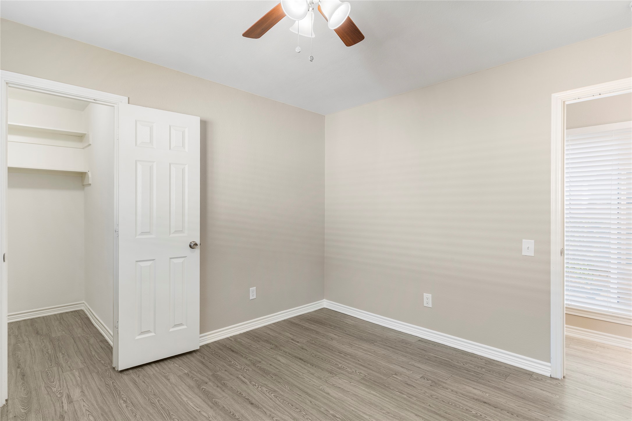 2007 Fernspray Lane Houston, TX 77084 - Photo 24 of 34 wooden floor in an empty room