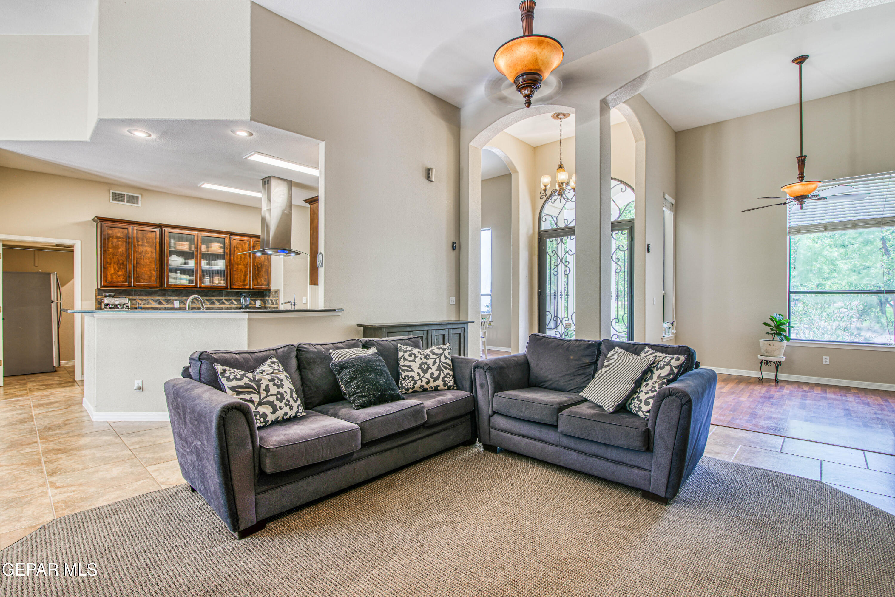 617 Wallace Road Anthony, NM 88021 - Photo 15 of 87 a living room with furniture and a large window