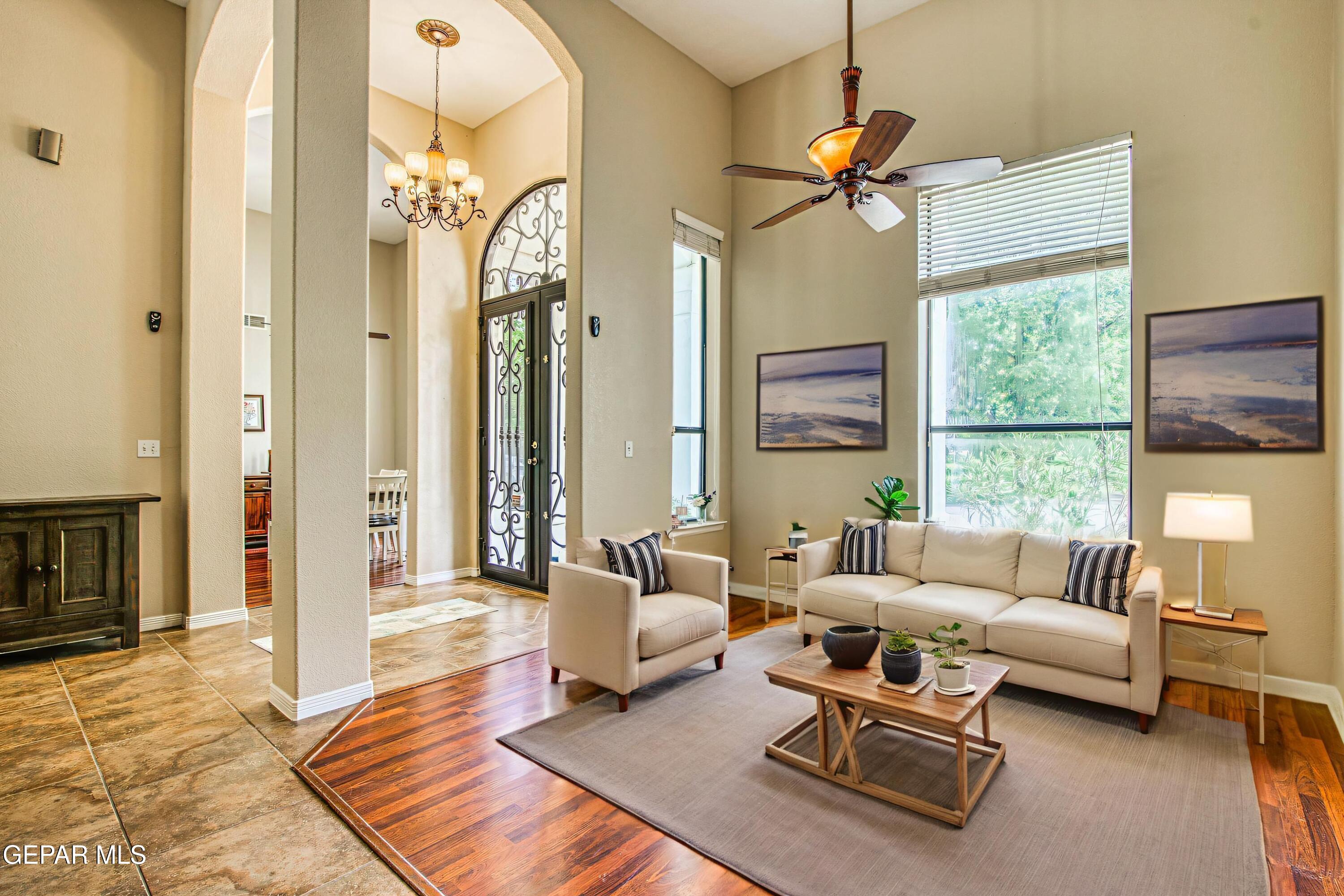 617 Wallace Road Anthony, NM 88021 - Photo 5 of 87 a living room with furniture and a large window