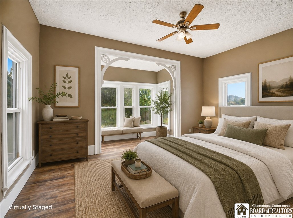 5241 Thornton Road Ellington, NY 14740 - Photo 25 of 40 virtually staged-upstairs primary bedroom