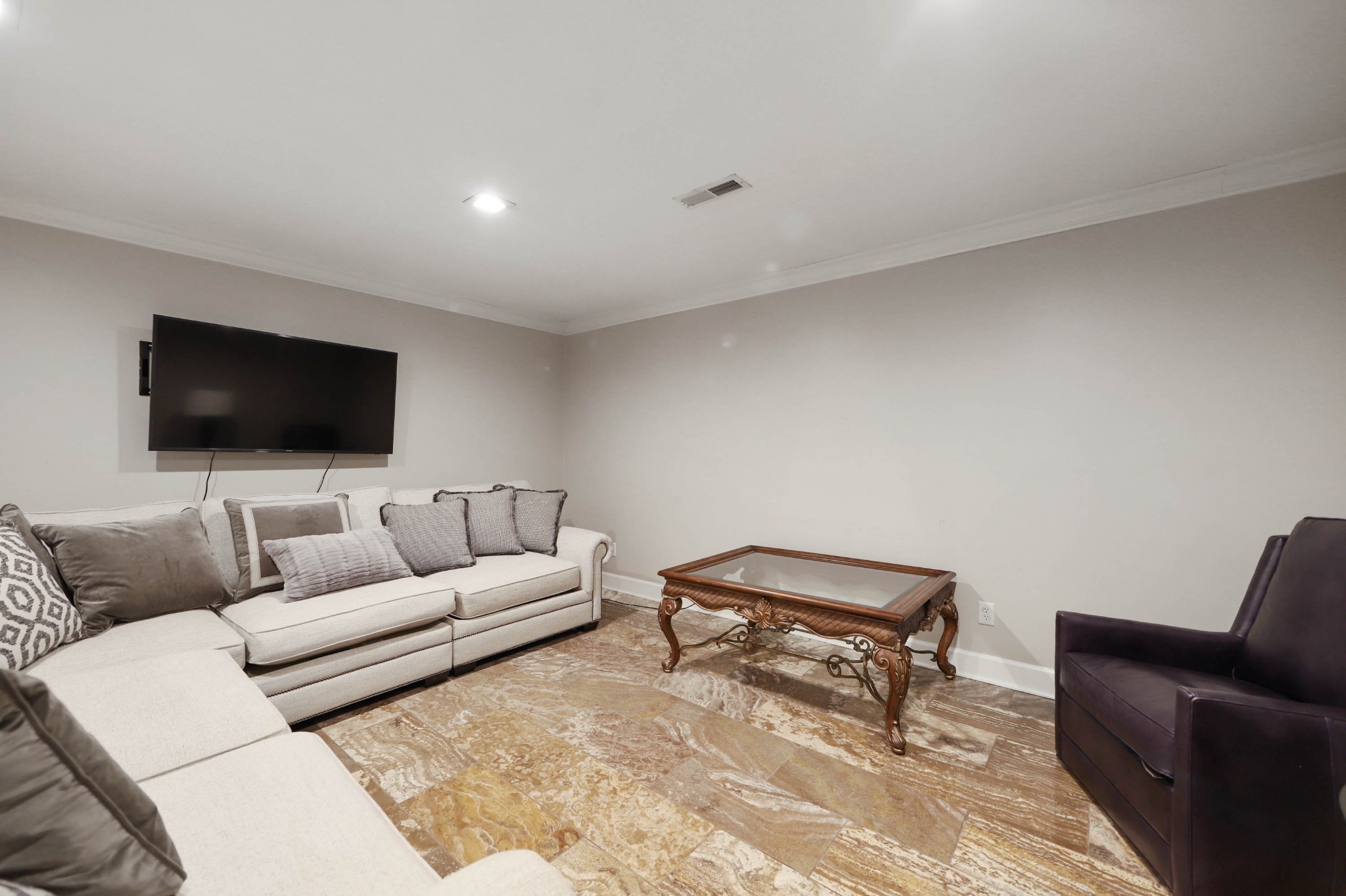 832 Jones Creek Road Dickson, TN 37055 - Photo 12 of 53 a living room with furniture and a flat screen tv