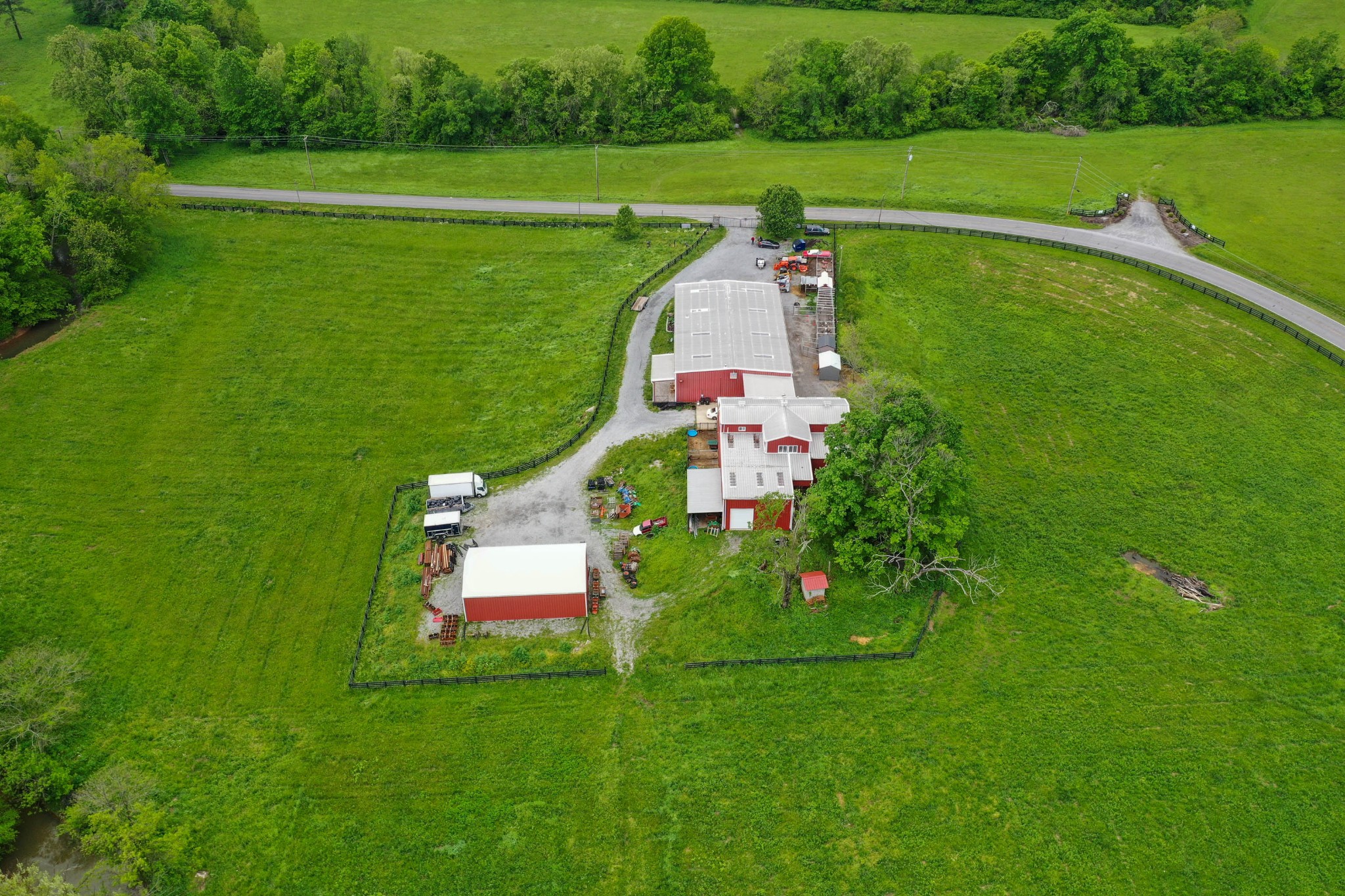 832 Jones Creek Road Dickson, TN 37055 - Photo 43 of 53 a aerial view of a house having a yard