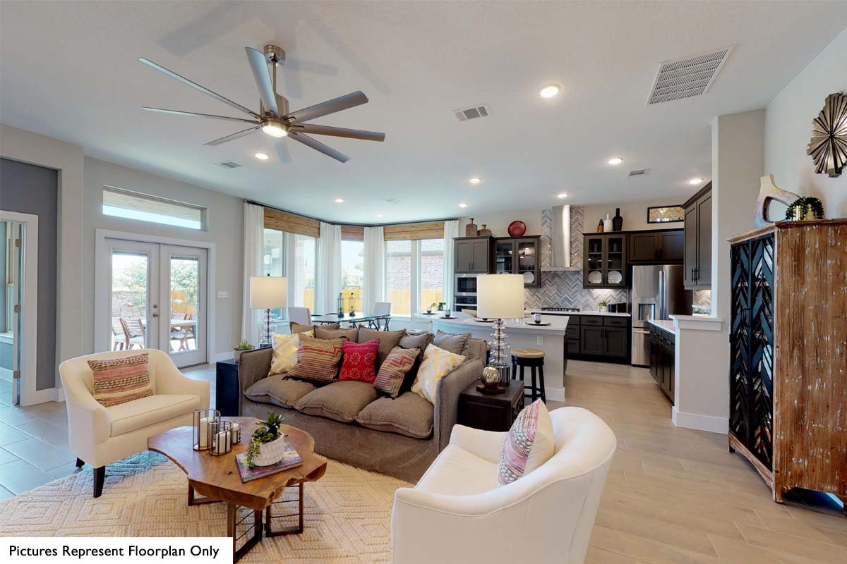 404 Ridgewell Loop Georgetown, TX 78633 - Photo 14 of 18 REPRESENTATIVE OF FLOOR PLAN ONLY