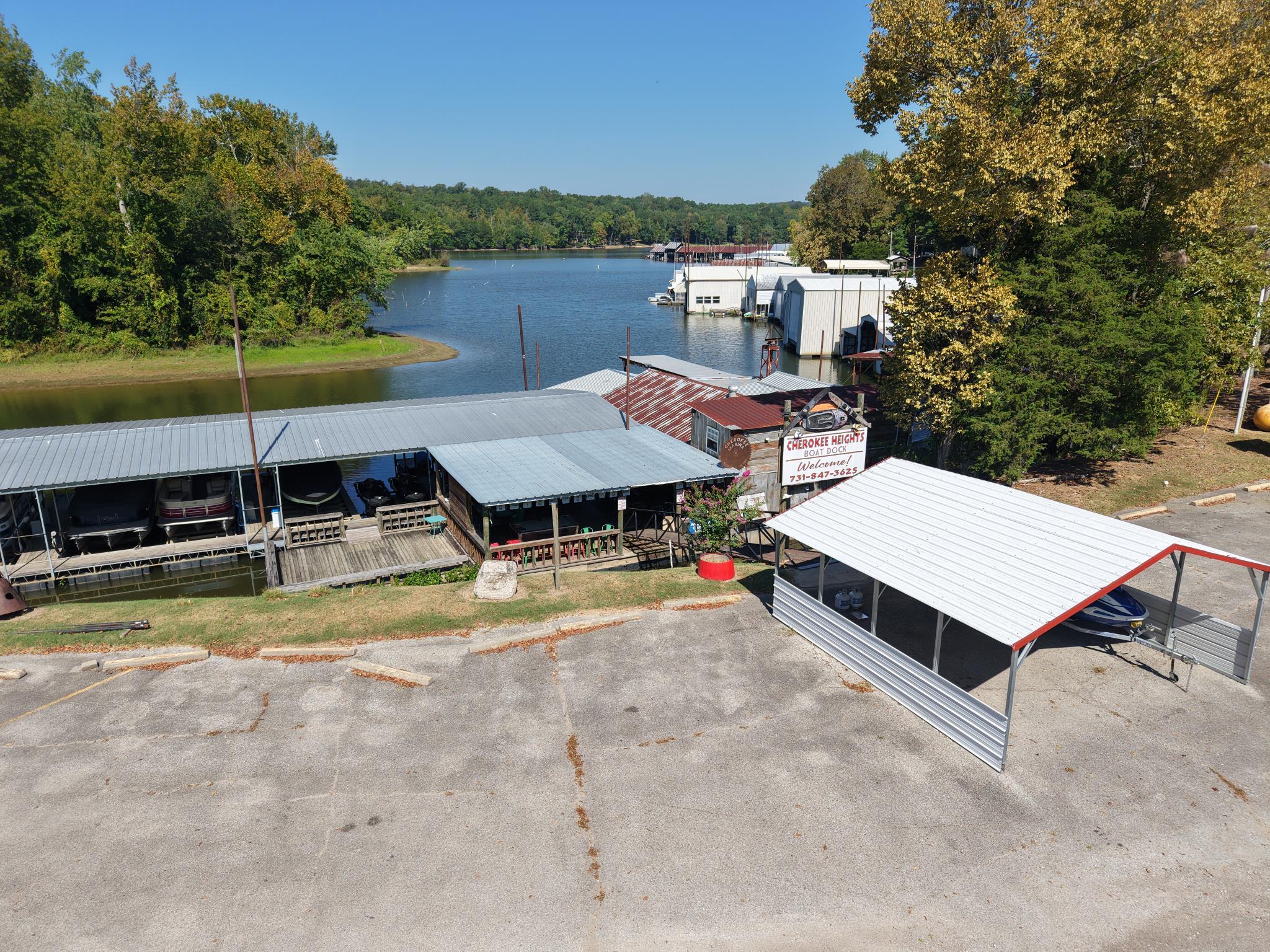 1526 Ray Miller Road Sugar Tree, TN 38380 - Photo 20 of 27 Nearby Boat Dock