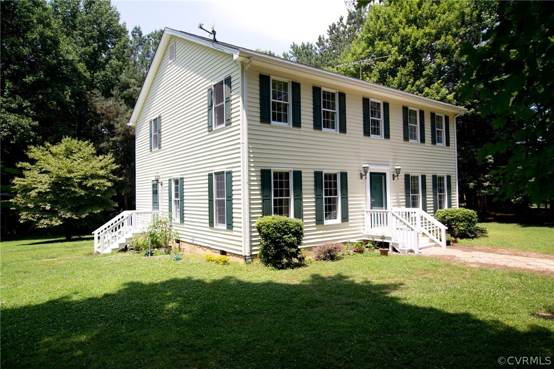 1343 Old Ridge Road Farmville, VA 23901 - Photo 1 of 31 a front view of a house with a yard and outdoor seating