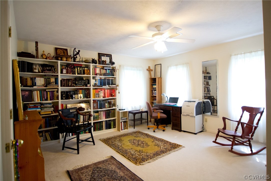 1343 Old Ridge Road Farmville, VA 23901 - Photo 27 of 31 a view of a livingroom with furniture and a bookshelf