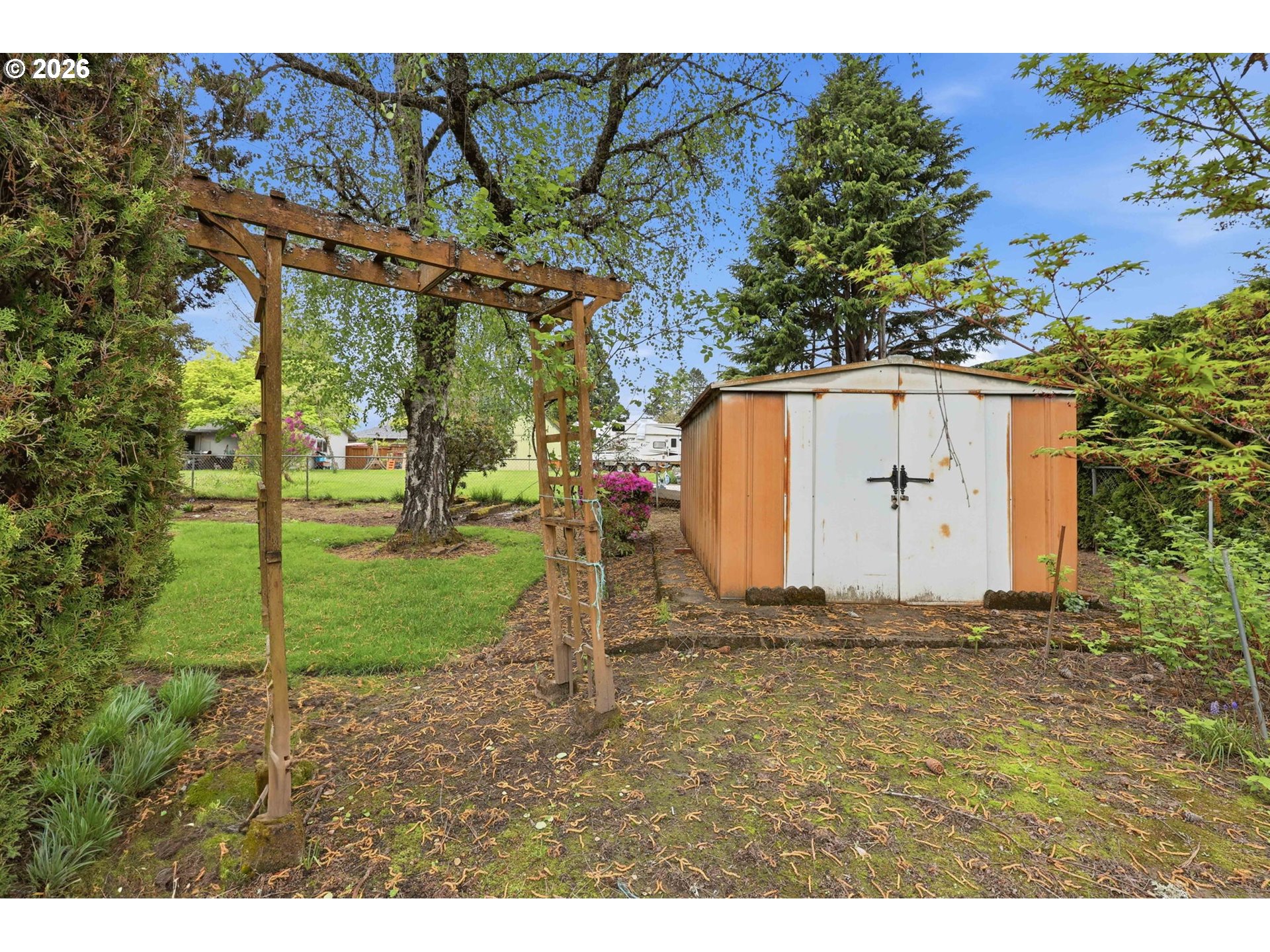 18925 Southwest Rosa Road Beaverton, OR 97078 - Photo 21 of 33 a view of a backyard