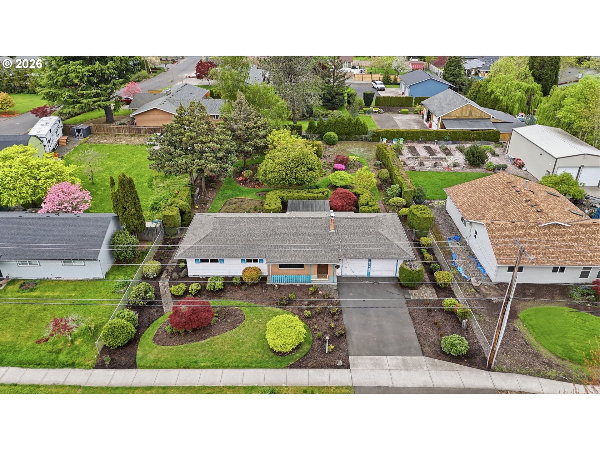 18925 Southwest Rosa Road Beaverton, OR 97078 - Photo 24 of 33 an aerial view of a