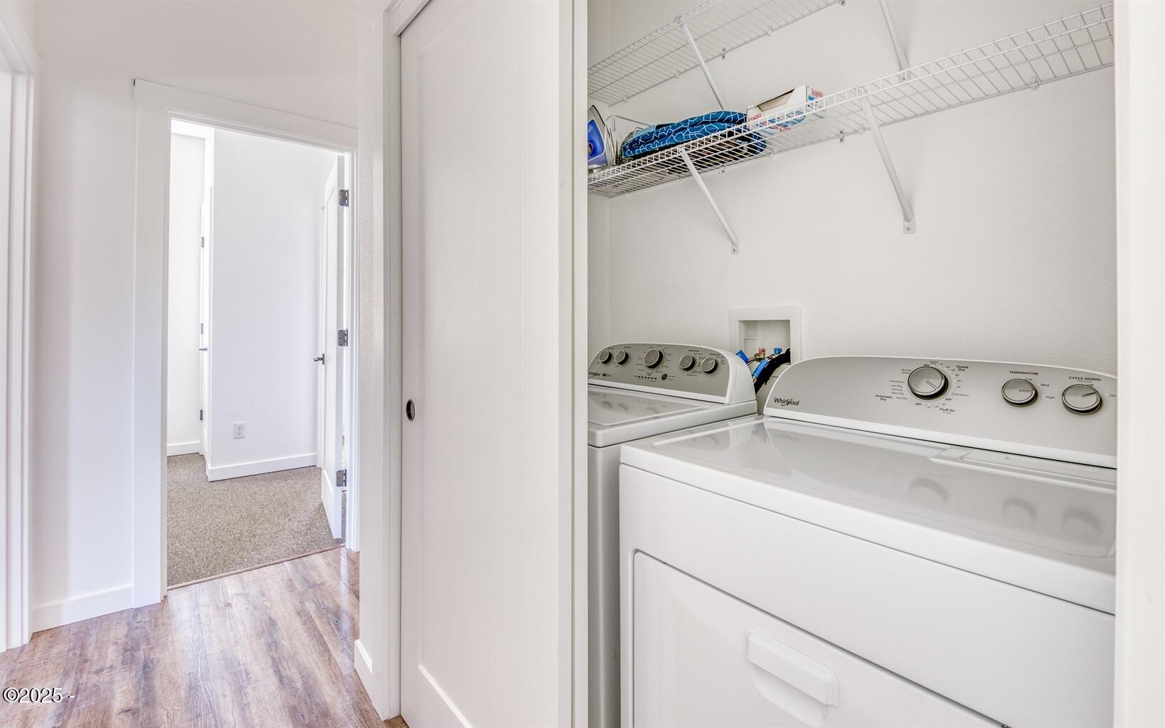 450 Southeast Shell Avenue Depoe Bay, OR 97341 - Photo 22 of 24 Hall Laundry Closet