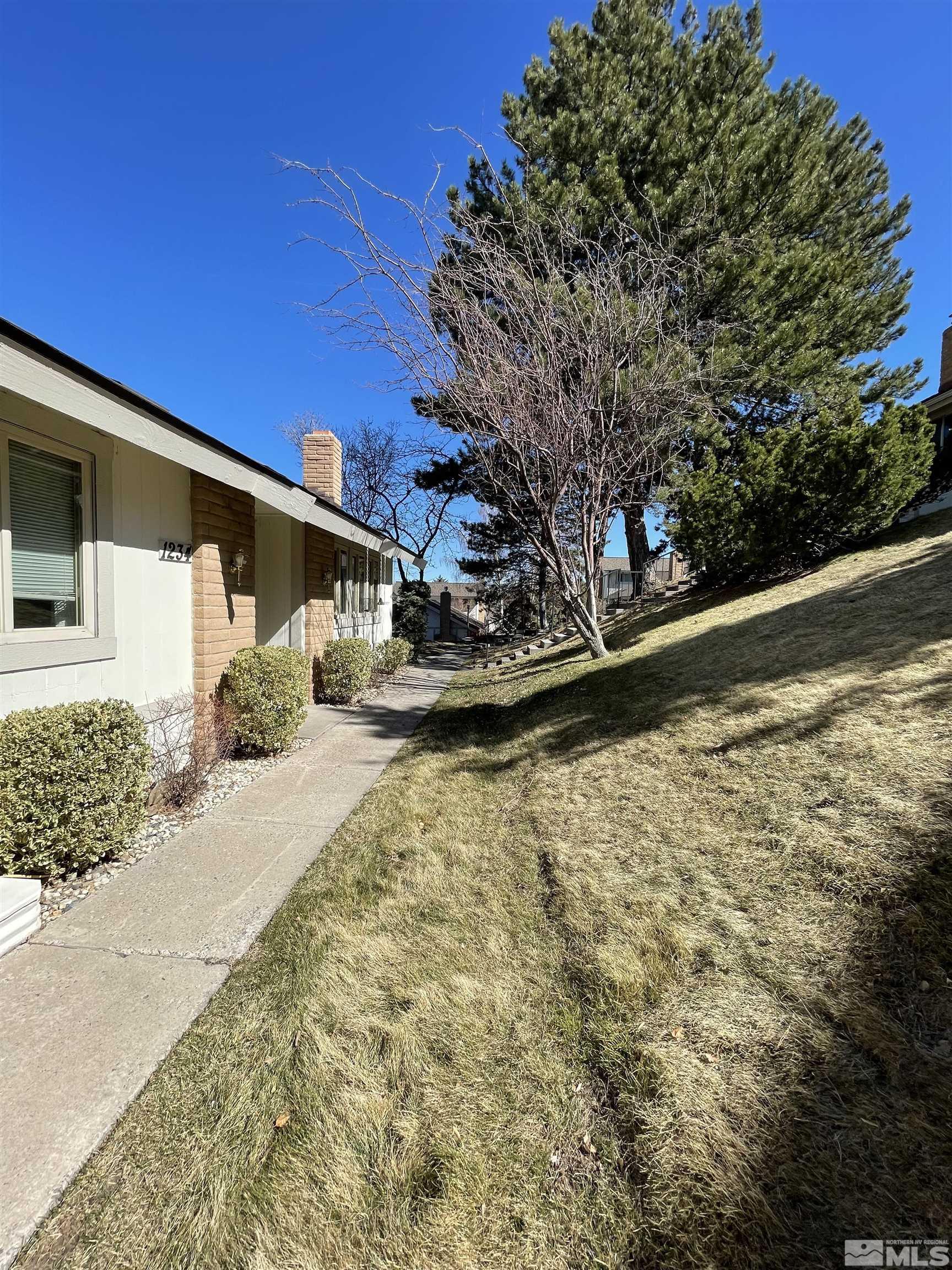 1234 Conway Lane Reno, NV 89503 - Photo 1 of 11 a view of a house with snow on the road