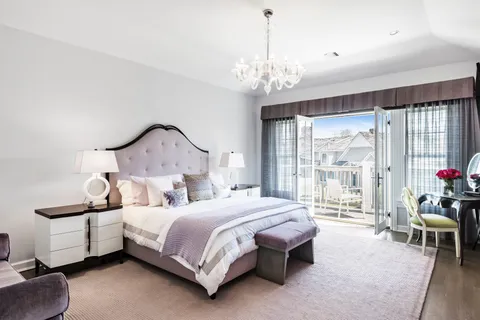 a view of a balcony with city view