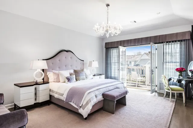 a view of a balcony with city view