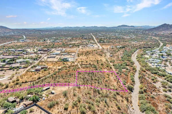 a view of city and mountain