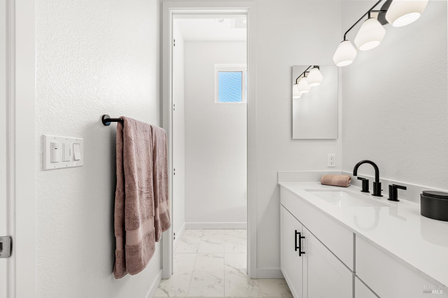 1480 Waterside Lane Rohnert Park, CA 94928 - Photo 23 of 35 a bathroom with a sink and mirror