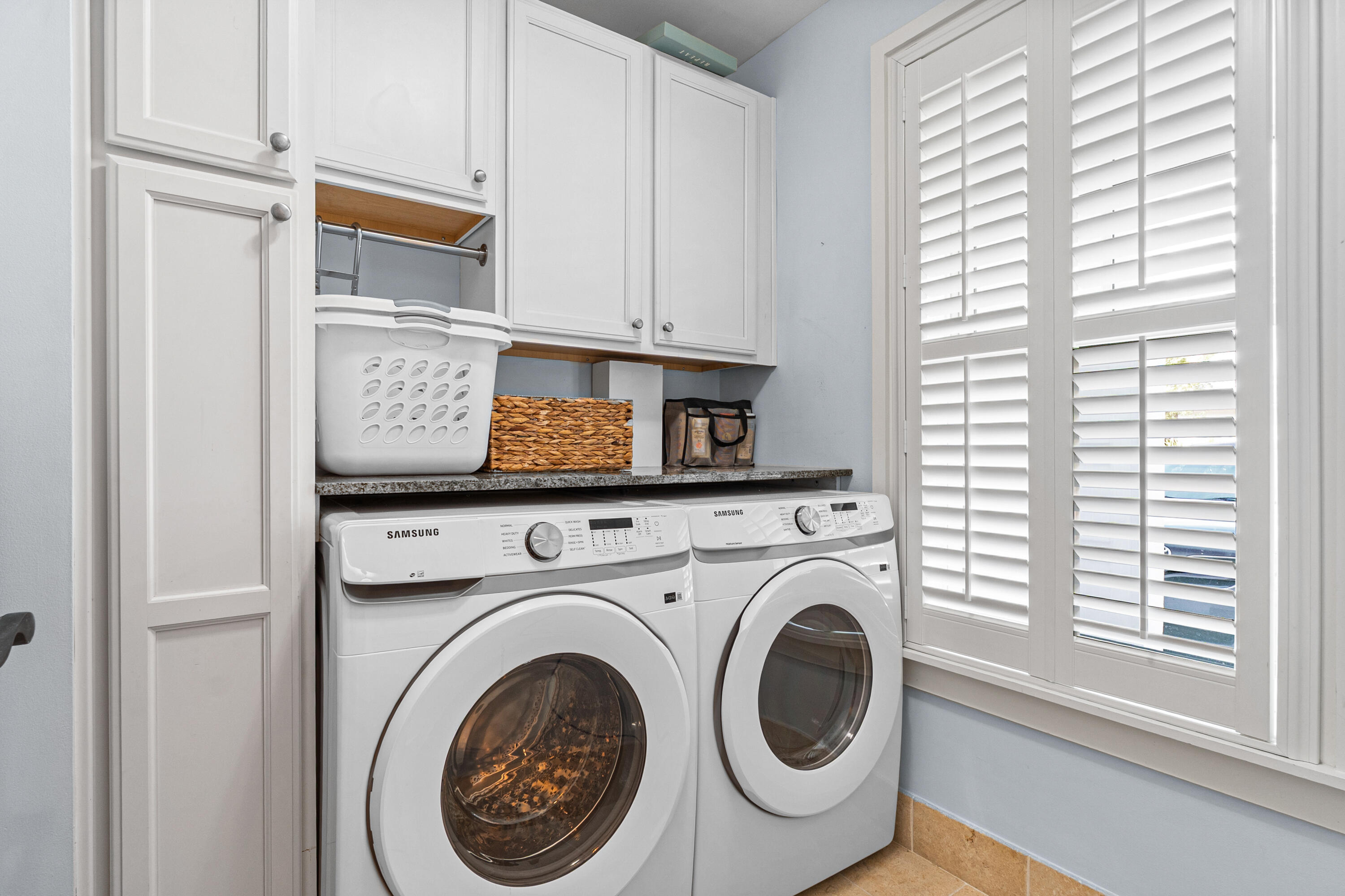 8377 East County Highway 30A, Unit 103 Inlet Beach, FL 32461 - Photo 15 of 36 a view of entryway with washer and dryer