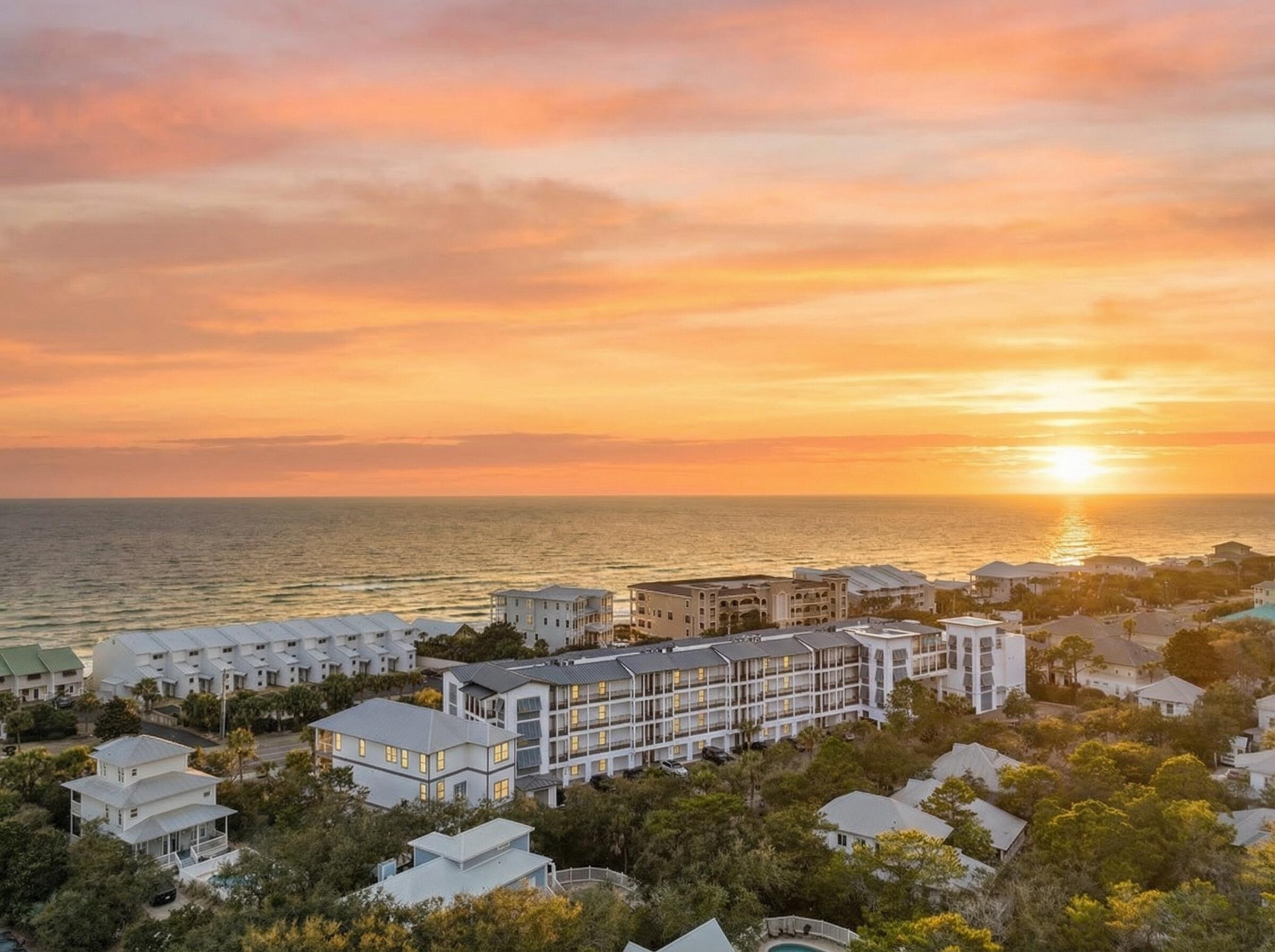 8377 East County Highway 30A, Unit 103 Inlet Beach, FL 32461 - Photo 36 of 36 an aerial view of a city