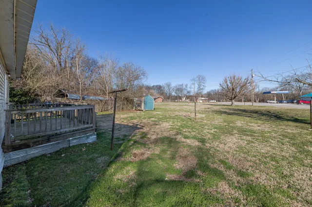 a view of an outdoor space and yard