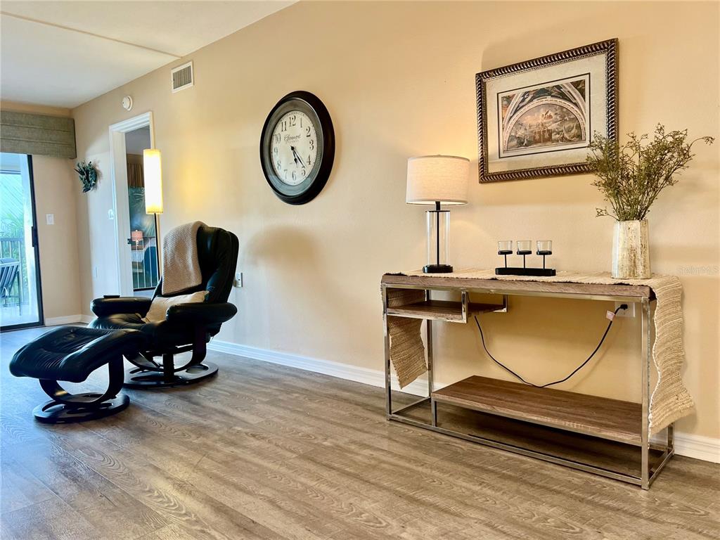 601 Shreve Street, Unit 15B Punta Gorda, FL 33950 - Photo 7 of 29 a view of a workspace with furniture and a window