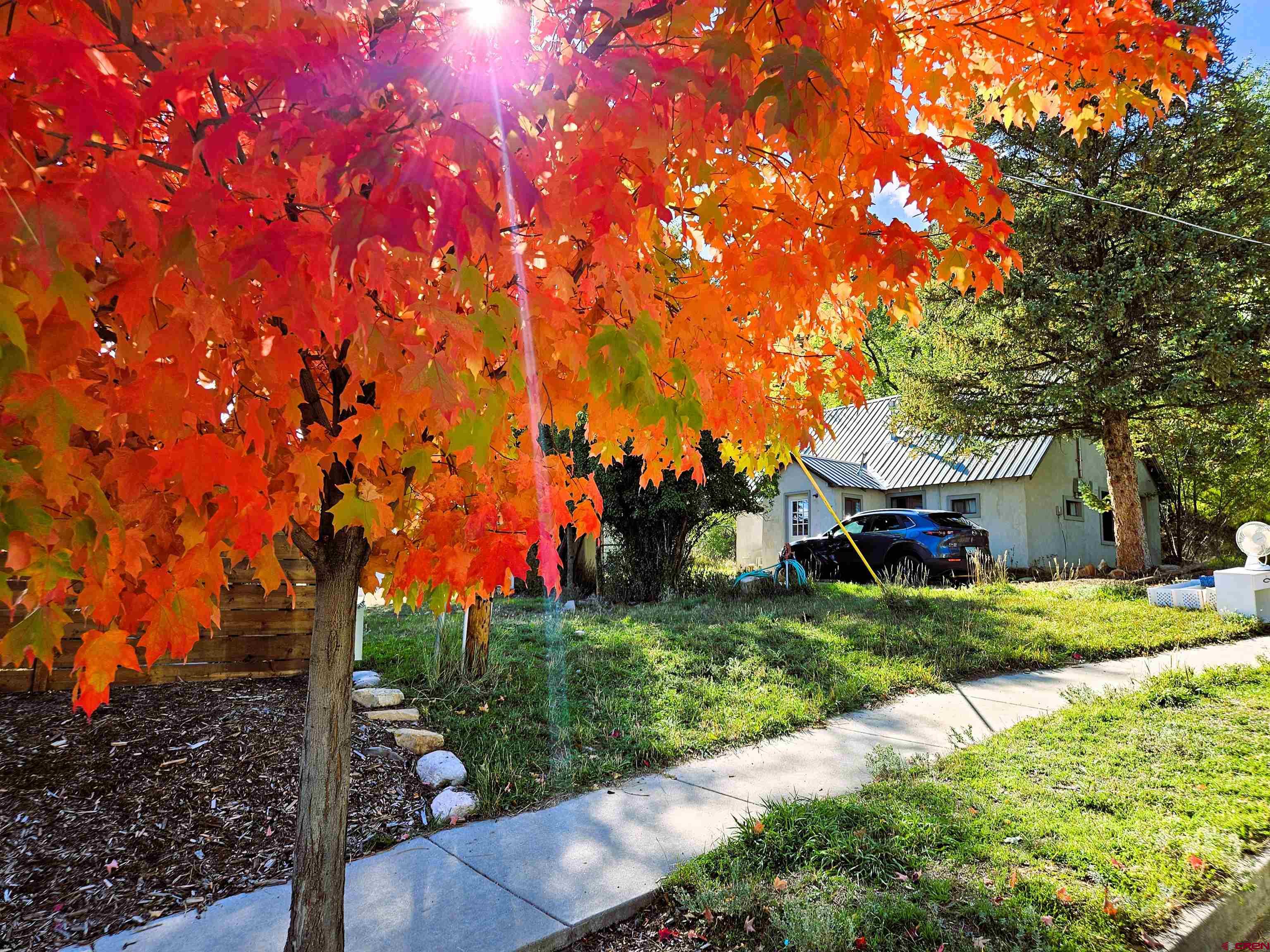 360 West 30th Street Durango, CO 81301 - Photo 1 of 30 a front view of a house with a yard and garage
