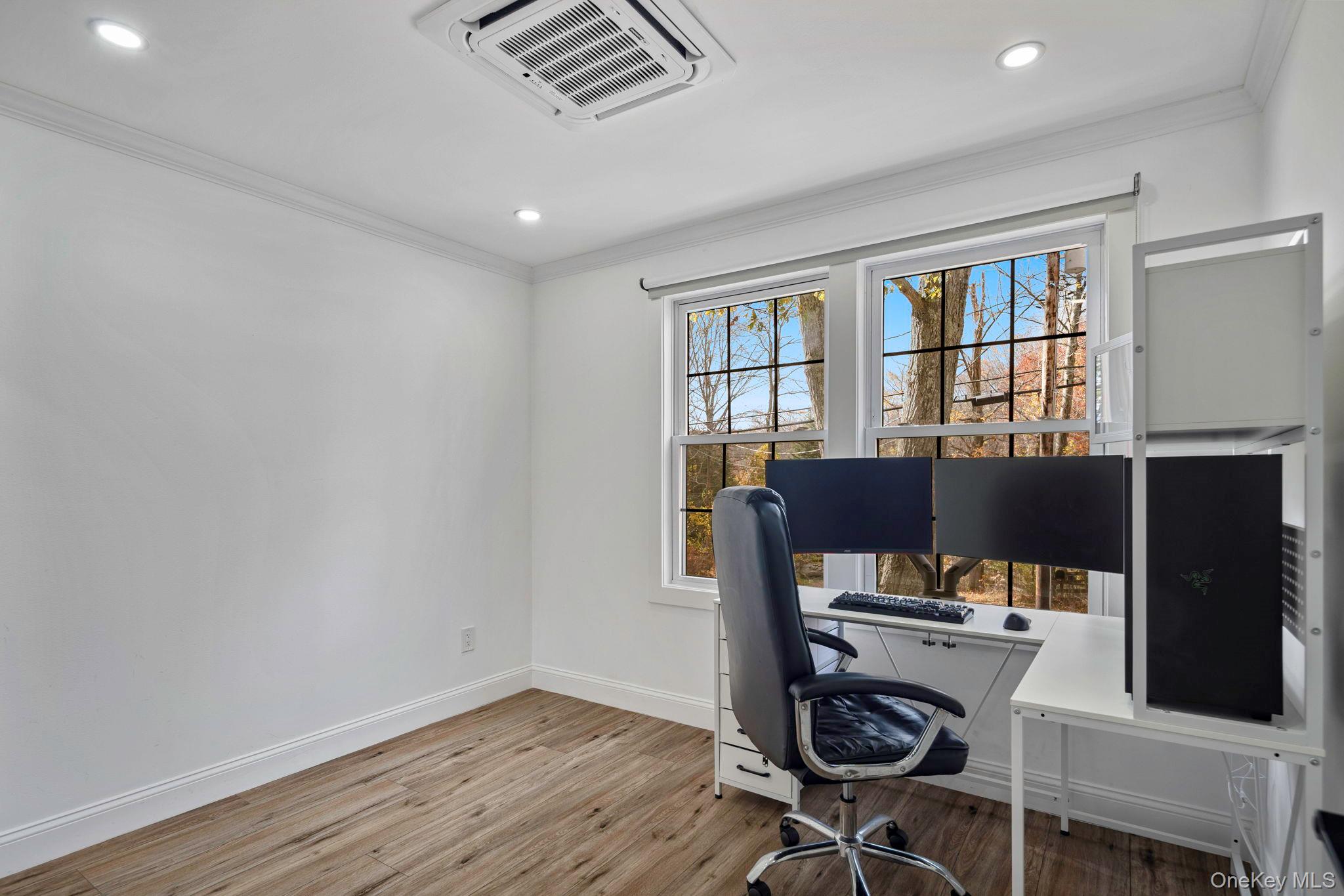 379 South White Rock Road Holmes, NY 12531 - Photo 14 of 26 3rd bedroom with recessed lighting (currently being used as an office space)