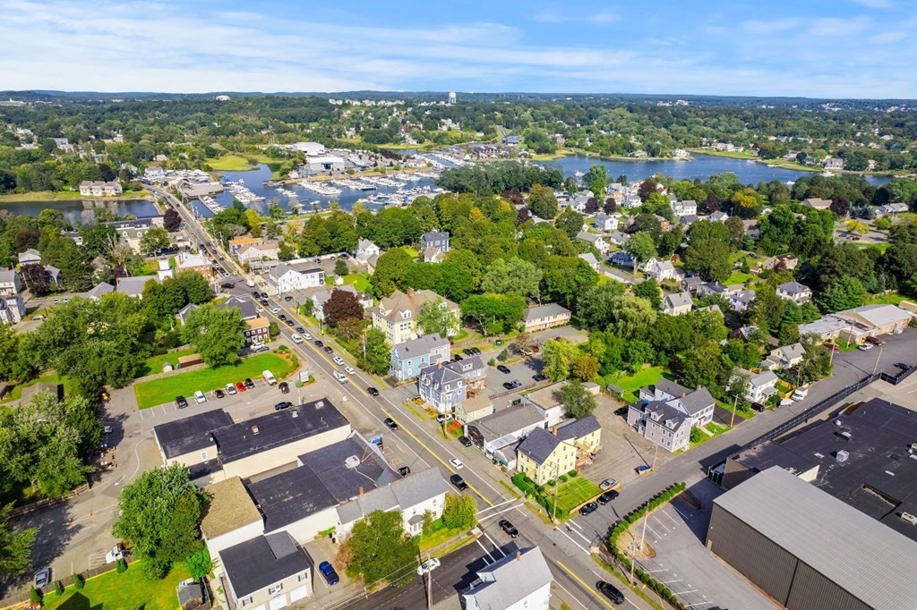 20 Water Street Danvers, MA 01923 - Photo 25 of 33 an aerial view of residential houses with outdoor space and parking