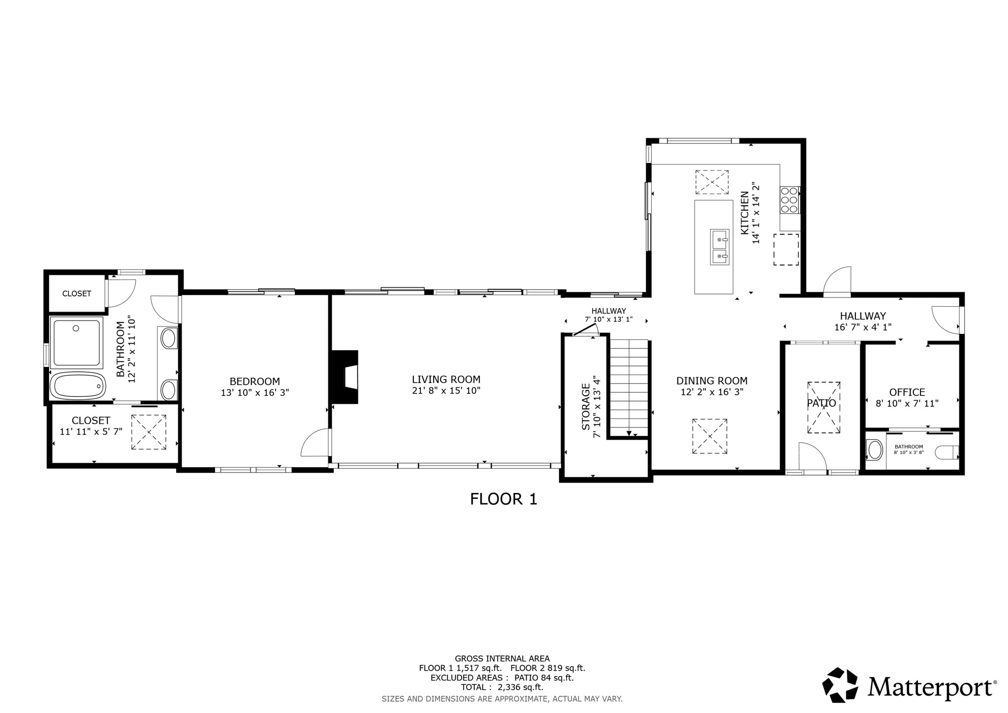 1811 Collier Street Austin, TX 78704 - Photo 39 of 40 View of floor plan / room layout