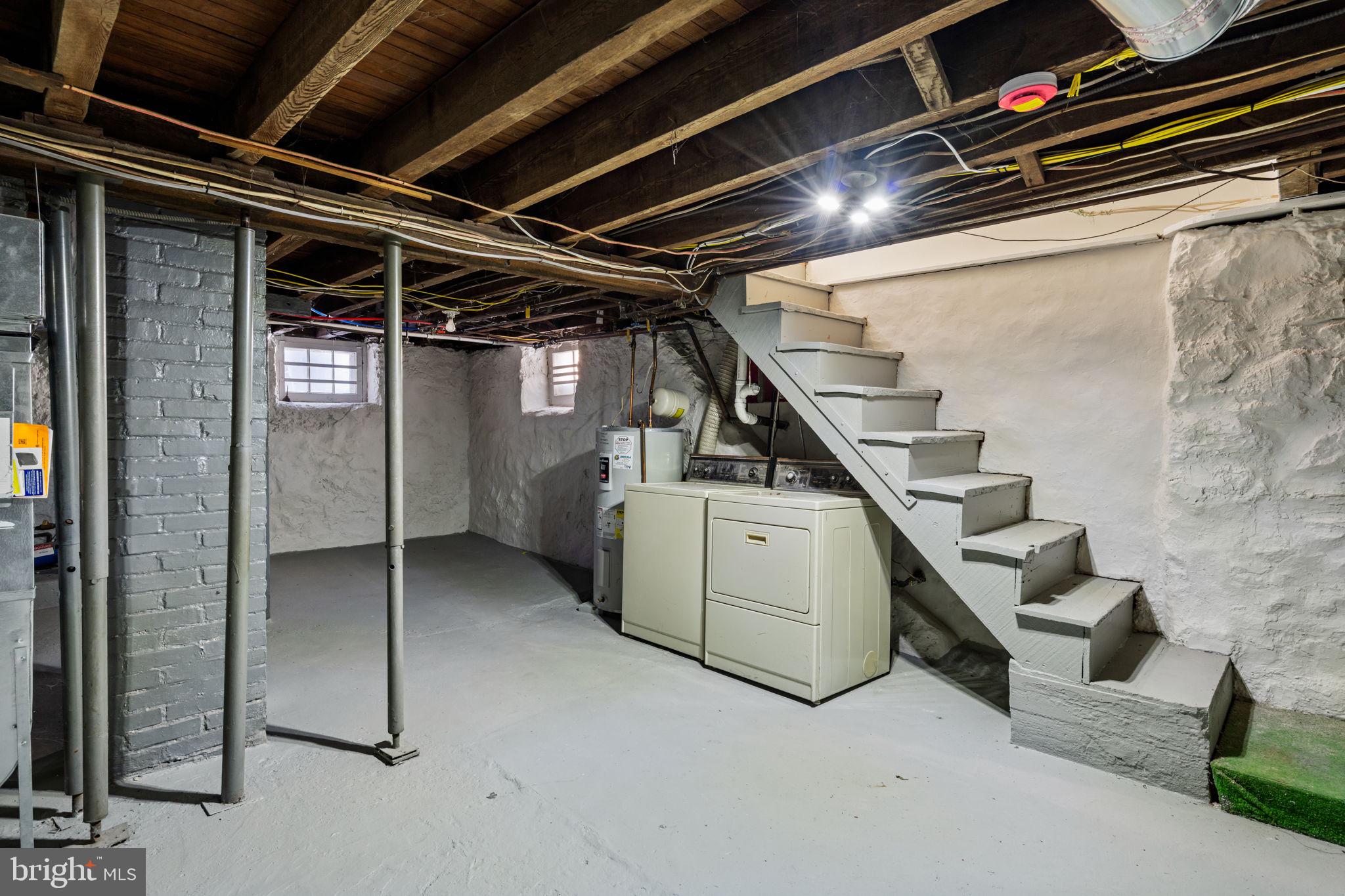 208 South Pennell Road Media, PA 19063 - Photo 37 of 46 Unfinished basement