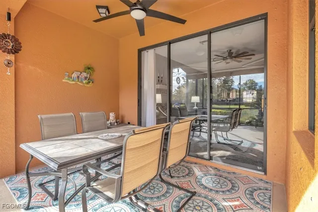 a workspace with furniture and window