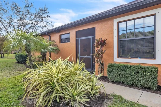 a front view of a house having yard