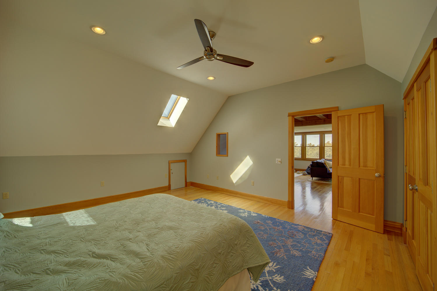 424 Flye Point Road Brooklin, ME 04616 - Photo 44 of 78 3rd Floor Bedroom 3