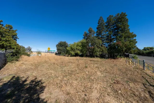 a view of outdoor space and trees