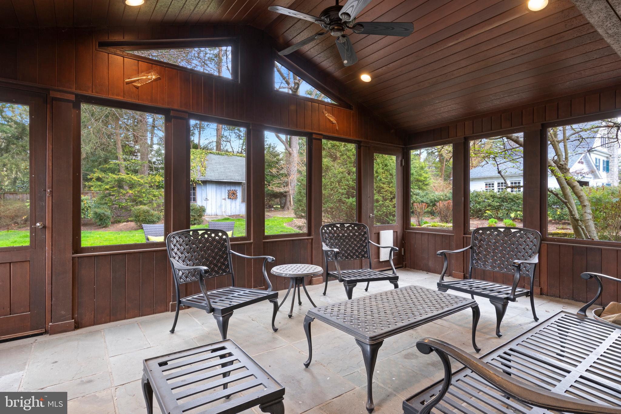 5 Guernsey Road Swarthmore, PA 19081 - Photo 12 of 47 Screen Porch off FR
