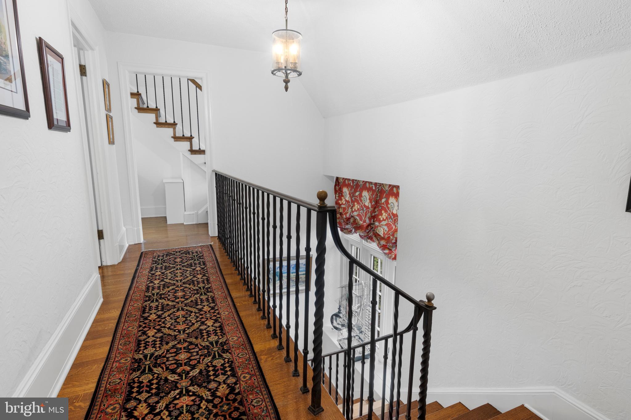 5 Guernsey Road Swarthmore, PA 19081 - Photo 28 of 47 Lovely corridor with hardwood floors