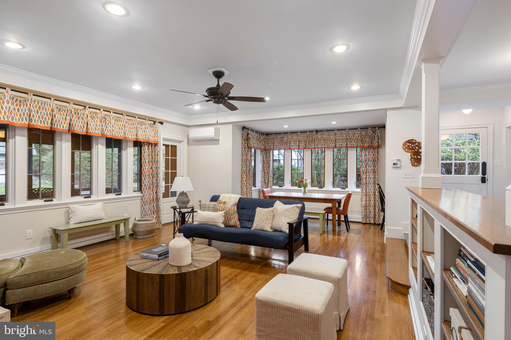 5 Guernsey Road Swarthmore, PA 19081 - Photo 8 of 47 Large Family Room with dining area