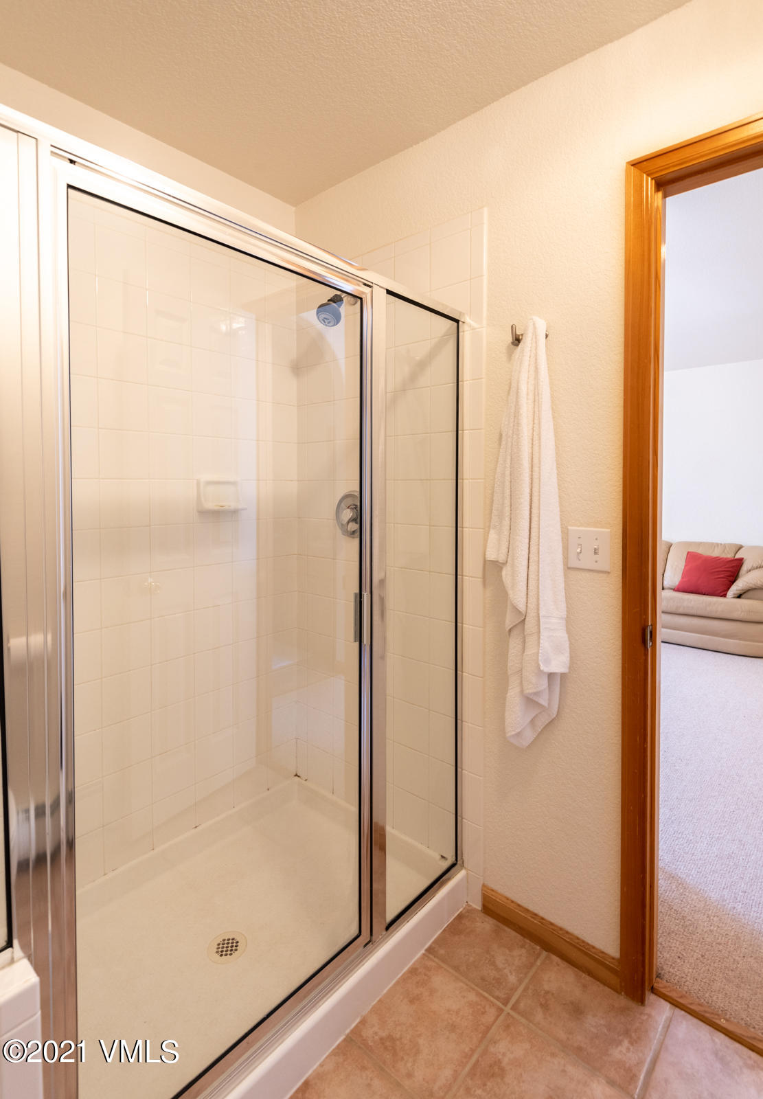 1082 West Wildwood Road, Unit C Avon, CO 81620 - Photo 18 of 30 a bathroom with a glass shower door