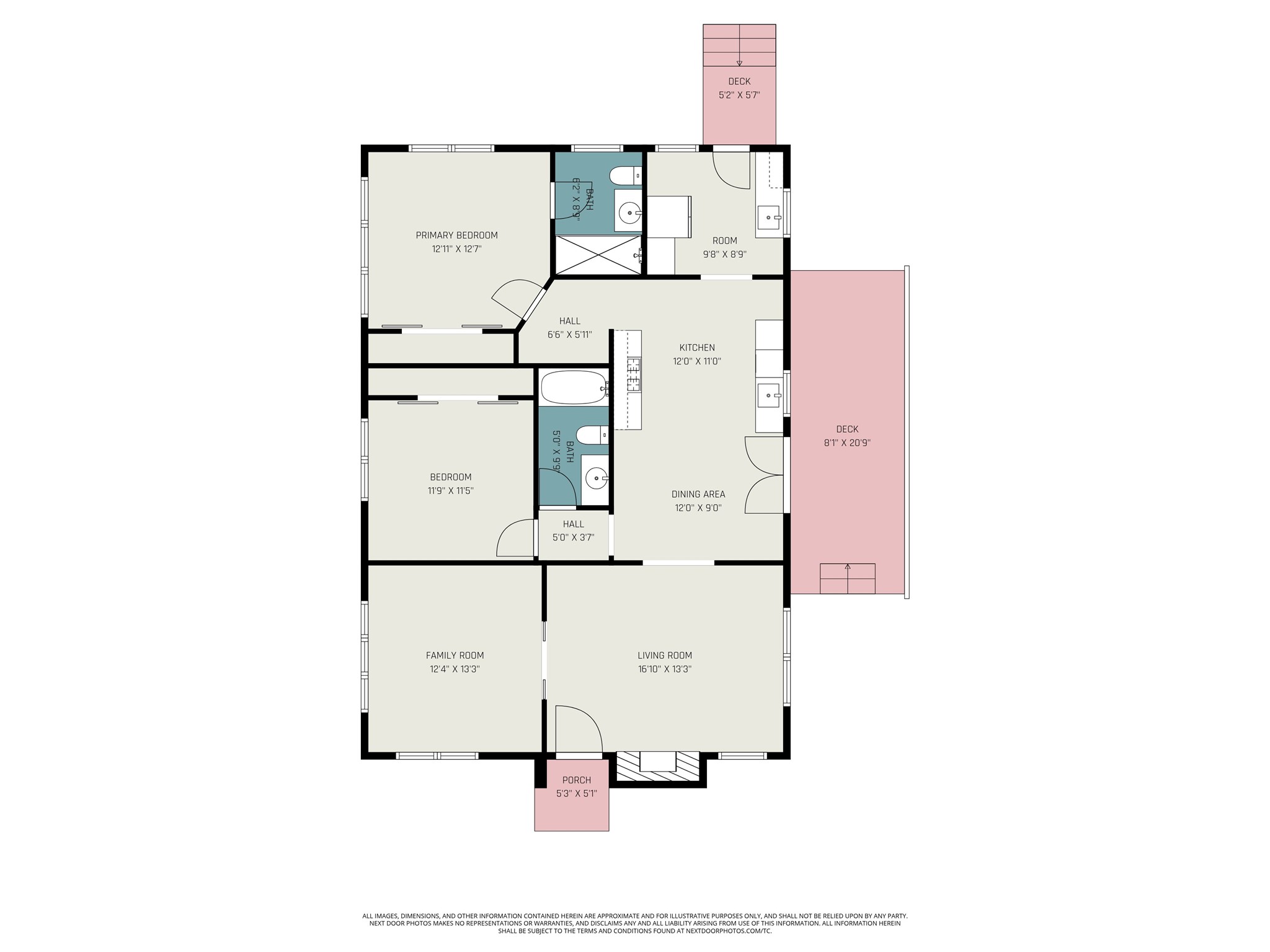 1901 Lexington Street Houston, TX 77098 - Photo 32 of 32 Thoughtfully re-designed floorplan.