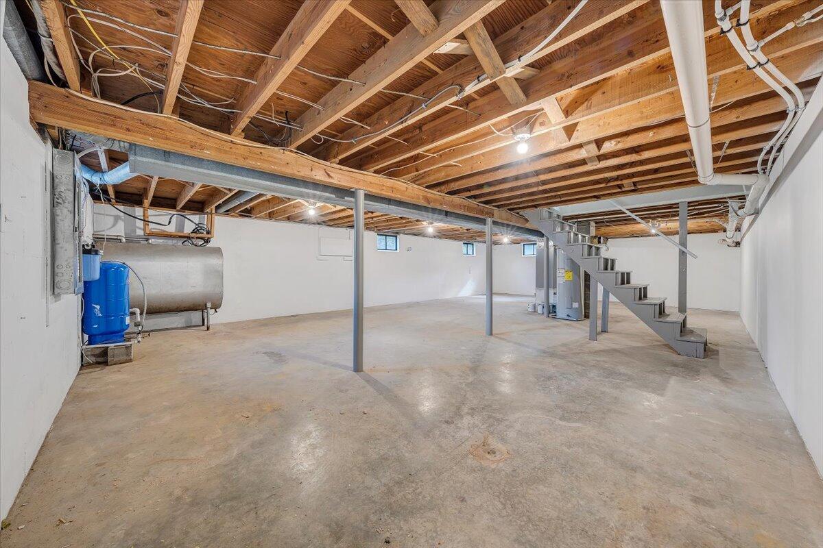 8633 Grassy Hill Road Boones Mill, VA 24065 - Photo 28 of 33 a view of empty room with wooden ceiling